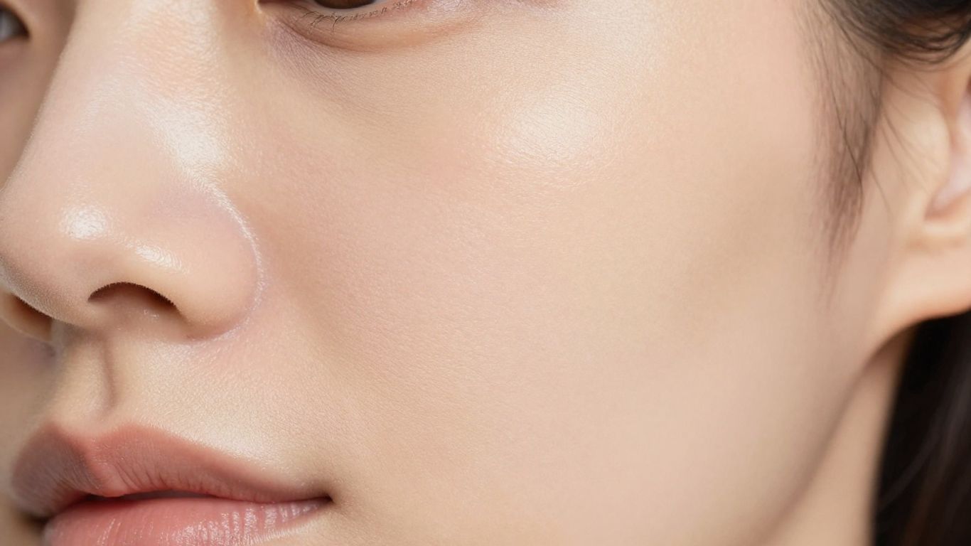 Pele clara e radiante após tratamento de melasma.